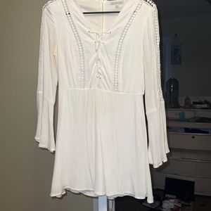 Charlotte Russe white work or play dress